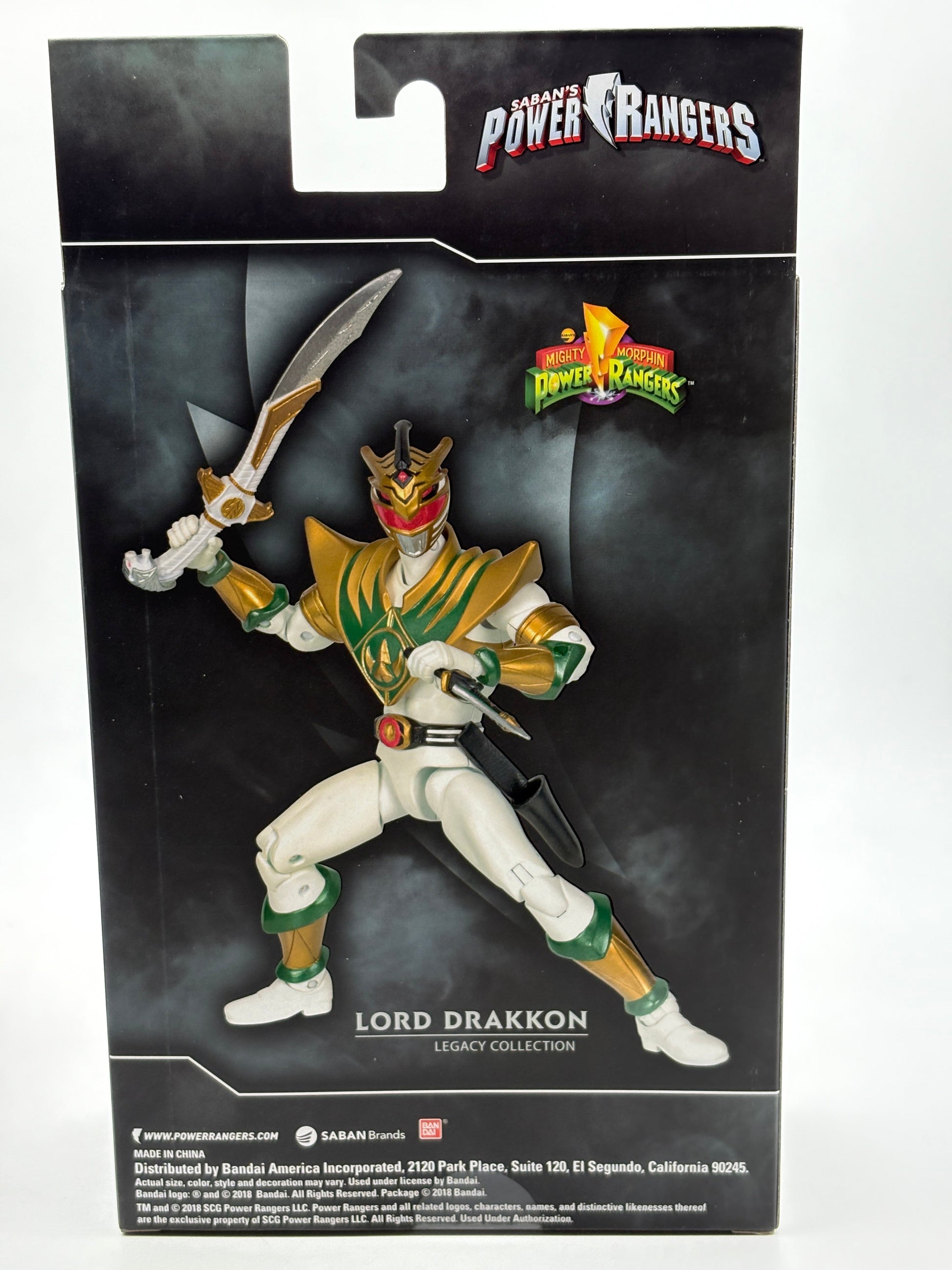 Bandai Saban’s Power Rangers 25 Years - Lord Drakkon Legacy Collection Signed FRENLY BRICKS - Open 7 Days