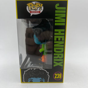 Funko POP Rocks Authentic Hendrix Jimi Hendrix Blacklight #239 +combinedshipping FRENLY BRICKS - Open 7 Days