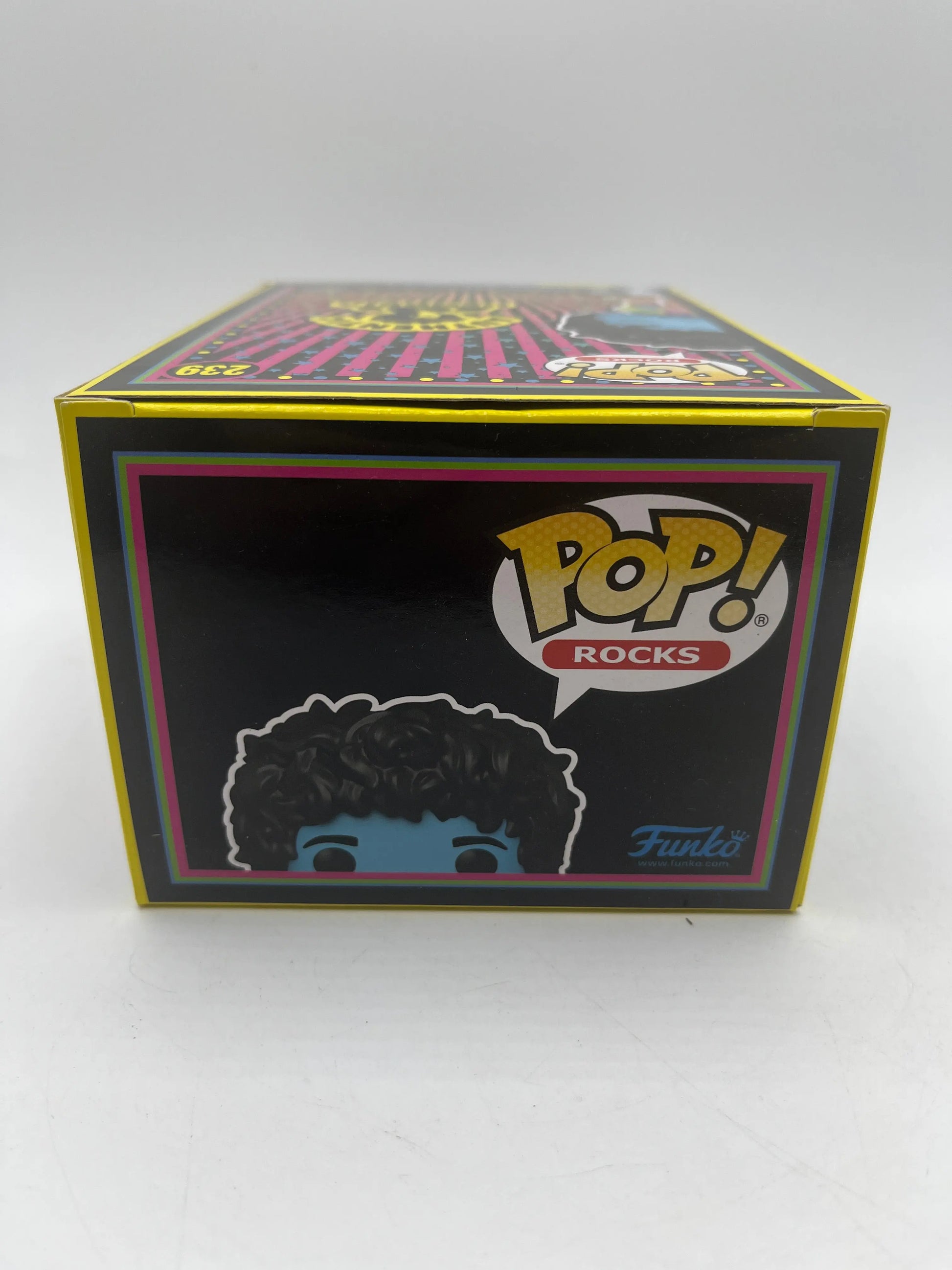 Funko POP Rocks Authentic Hendrix Jimi Hendrix Blacklight #239 +combinedshipping FRENLY BRICKS - Open 7 Days