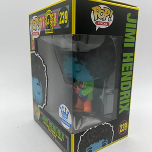 Funko POP Rocks Authentic Hendrix Jimi Hendrix Blacklight #239 +combinedshipping FRENLY BRICKS - Open 7 Days