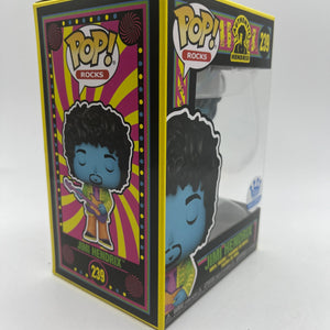 Funko POP Rocks Authentic Hendrix Jimi Hendrix Blacklight #239 +combinedshipping FRENLY BRICKS - Open 7 Days