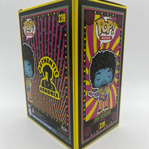 Funko POP Rocks Authentic Hendrix Jimi Hendrix Blacklight #239 +combinedshipping FRENLY BRICKS - Open 7 Days