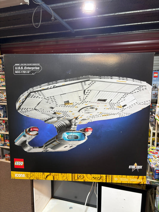 Lego Icons Star Trek: The Next Generation #10356 U.S.S Enterprise Brand New Sealed FRENLY BRICKS - Open 7 Days