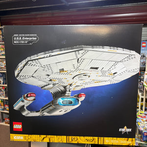 Lego Icons Star Trek: The Next Generation #10356 U.S.S Enterprise Brand New Sealed FRENLY BRICKS - Open 7 Days