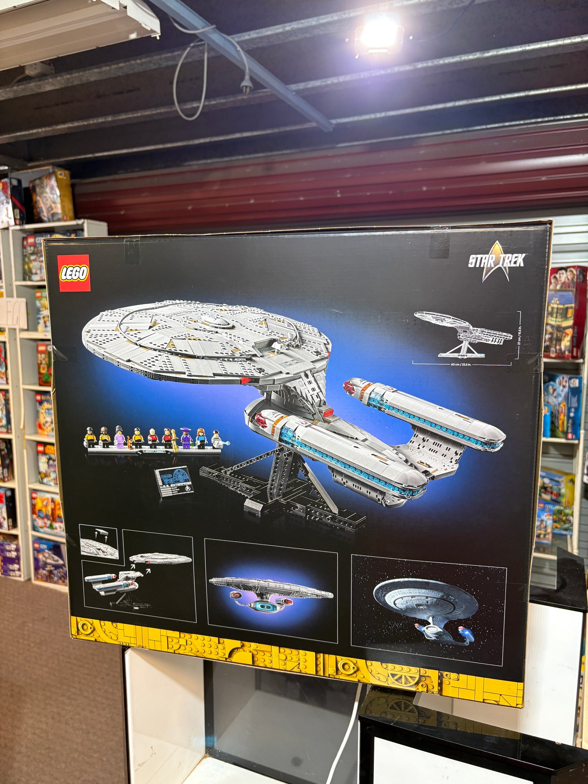 Lego Icons Star Trek: The Next Generation #10356 U.S.S Enterprise Brand New Sealed FRENLY BRICKS - Open 7 Days