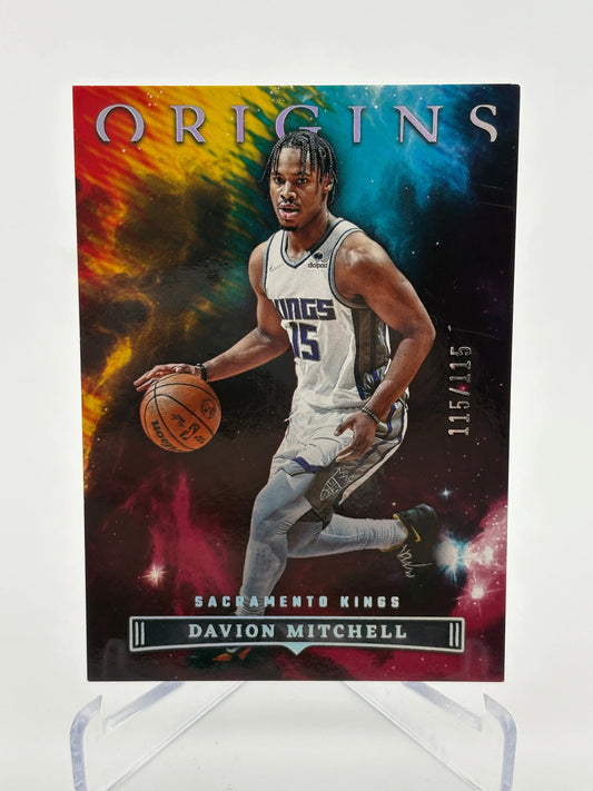 2022-23 Panini Origins #70 Davion Mitchell 115/115 Maroon FRENLY BRICKS - Open 7 Days
