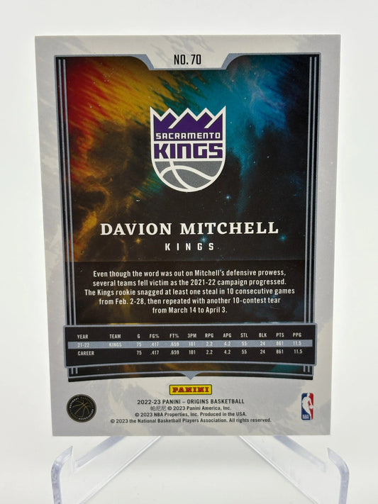 2022-23 Panini Origins #70 Davion Mitchell 115/115 Maroon FRENLY BRICKS - Open 7 Days