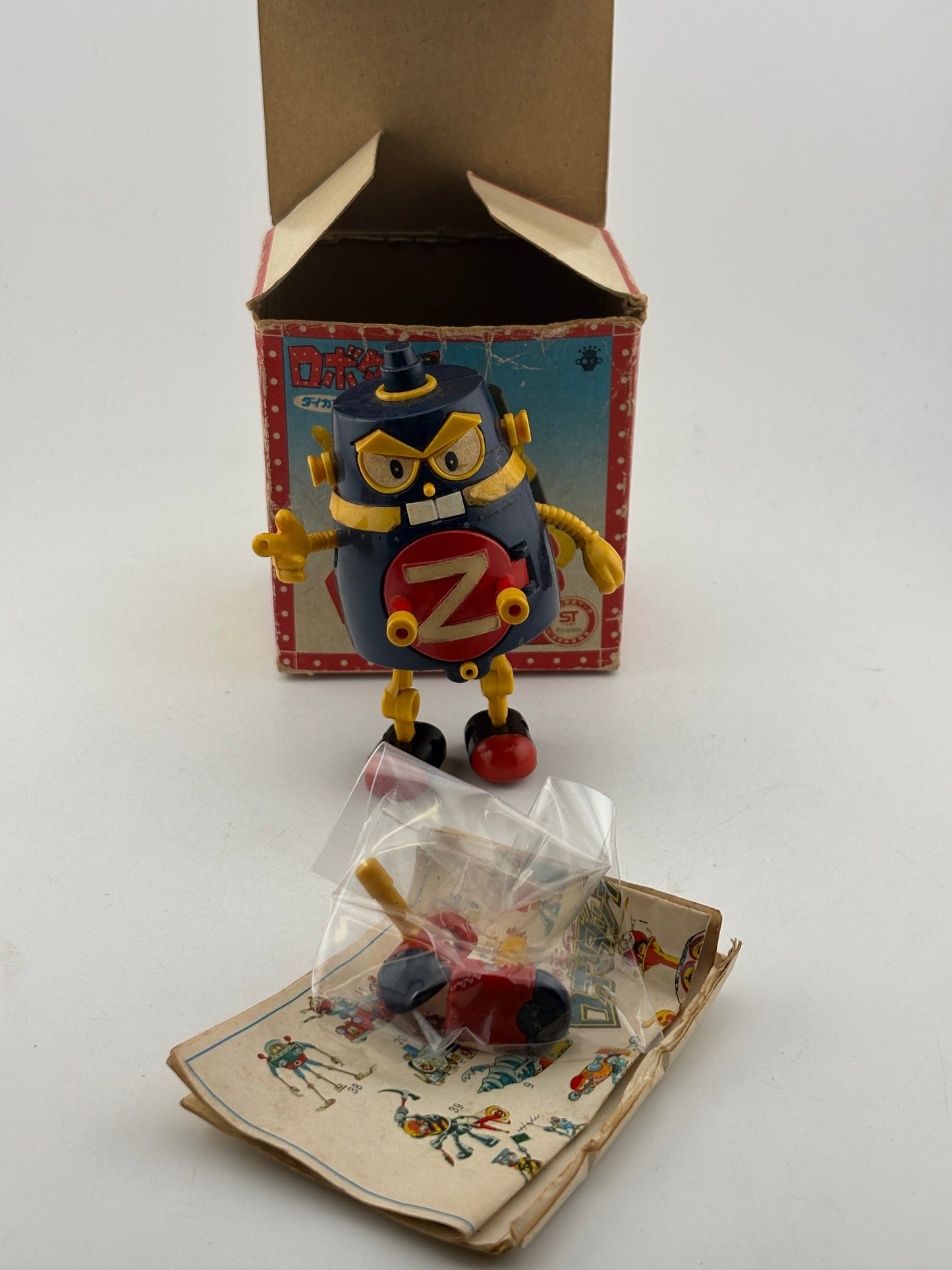 VINTAGE TAKARA ROBODACHI ROBOT Z CHOGOKIN MIB DIECAST METAL TOY FRENLY BRICKS - Open 7 Days