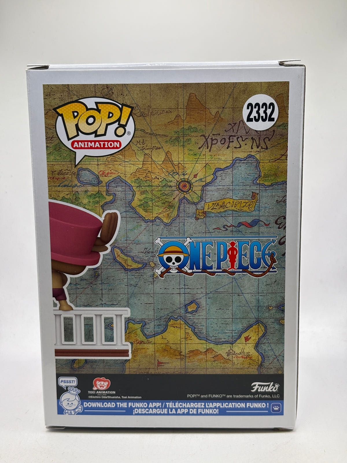 Funko POP! Animation One Piece #2332 Tony Tony Chopper Flocked Vinyl Figure, photo 3 image 3