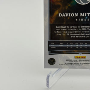 2022-23 Panini Origins #70 Davion Mitchell 115/115 Maroon FRENLY BRICKS - Open 7 Days