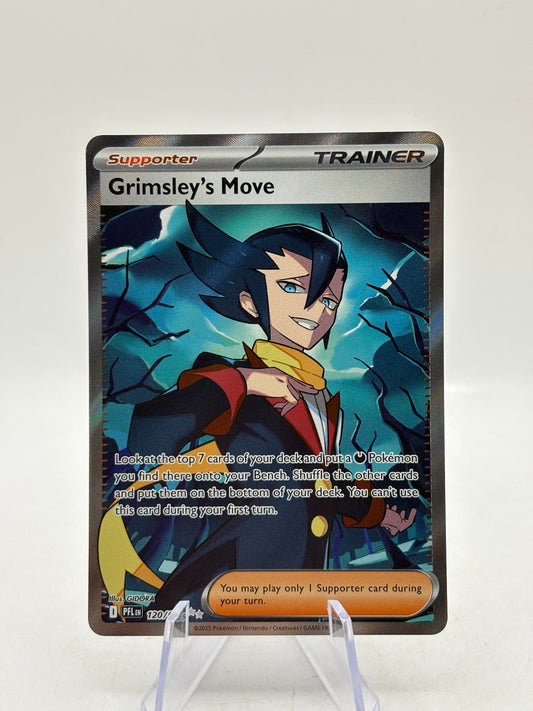 Pokemon TCG Phantasmal Flames - Grimsley’s Move 120/094 Full Art NM FRENLY BRICKS - Open 7 Days