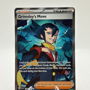 Pokemon TCG Phantasmal Flames - Grimsley’s Move 120/094 Full Art NM FRENLY BRICKS - Open 7 Days