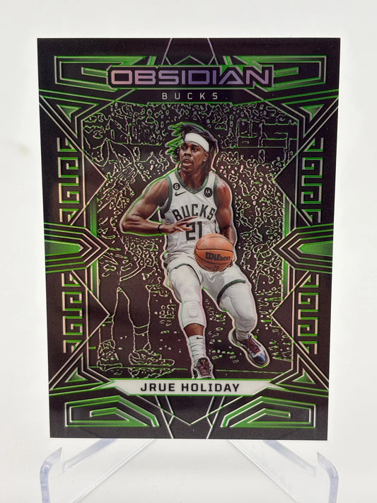 2022-23 Panini Obsidian #71 Jrue Holiday 22/25 Green FRENLY BRICKS - Open 7 Days