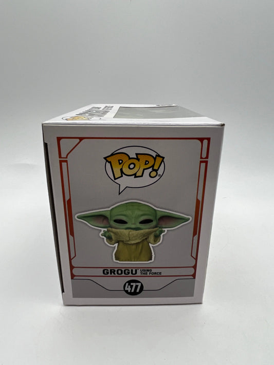 Funko POP! Vinyl Figures Star Wars The Mandalorian Grogu Using the Force #477 FRENLY BRICKS - Open 7 Days