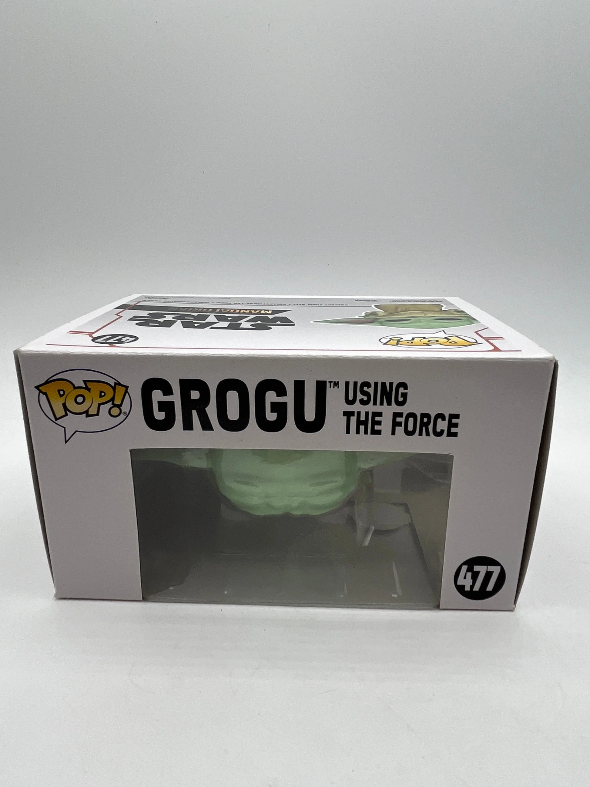 Funko POP! Vinyl Figures Star Wars The Mandalorian Grogu Using the Force #477 FRENLY BRICKS - Open 7 Days