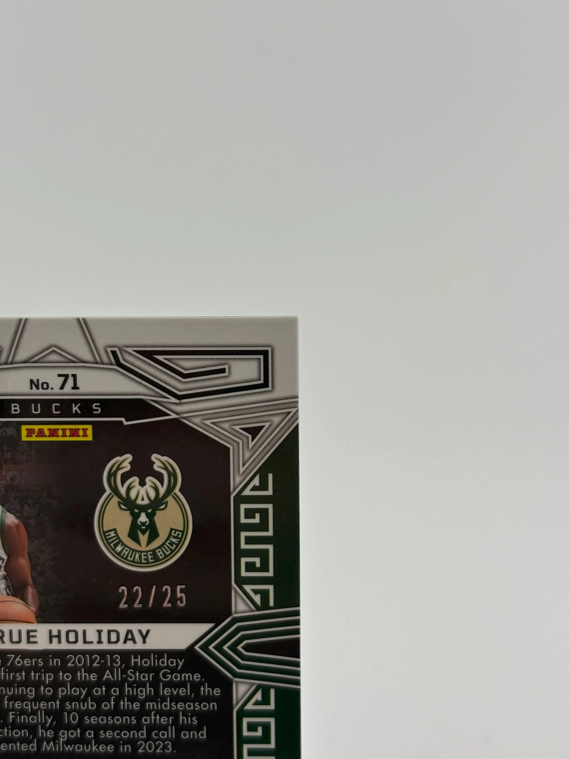 2022-23 Panini Obsidian #71 Jrue Holiday 22/25 Green FRENLY BRICKS - Open 7 Days