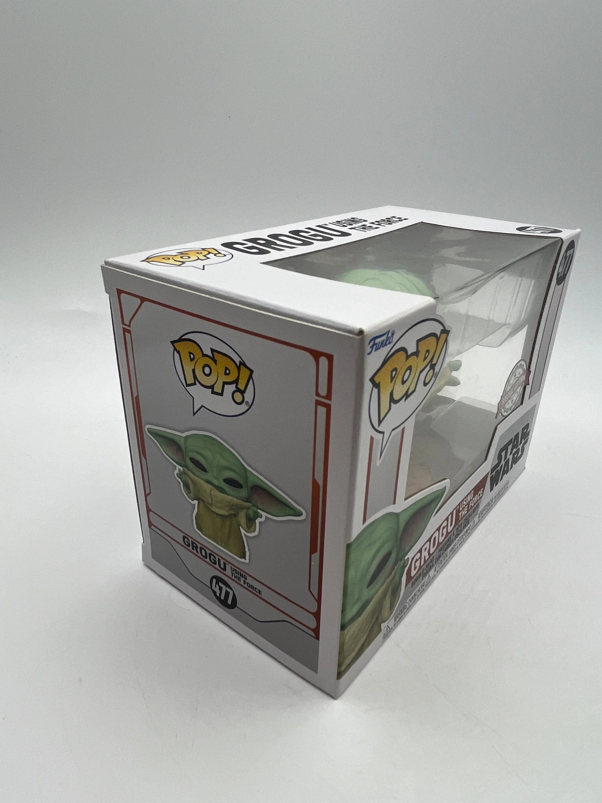 Funko POP! Vinyl Figures Star Wars The Mandalorian Grogu Using the Force #477 FRENLY BRICKS - Open 7 Days