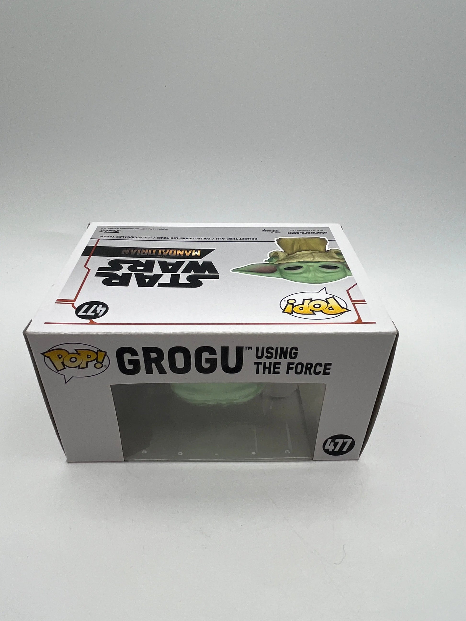 Funko POP! Vinyl Figures Star Wars The Mandalorian Grogu Using the Force #477 FRENLY BRICKS - Open 7 Days
