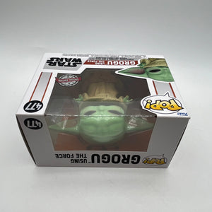 Funko POP! Vinyl Figures Star Wars The Mandalorian Grogu Using the Force #477 FRENLY BRICKS - Open 7 Days