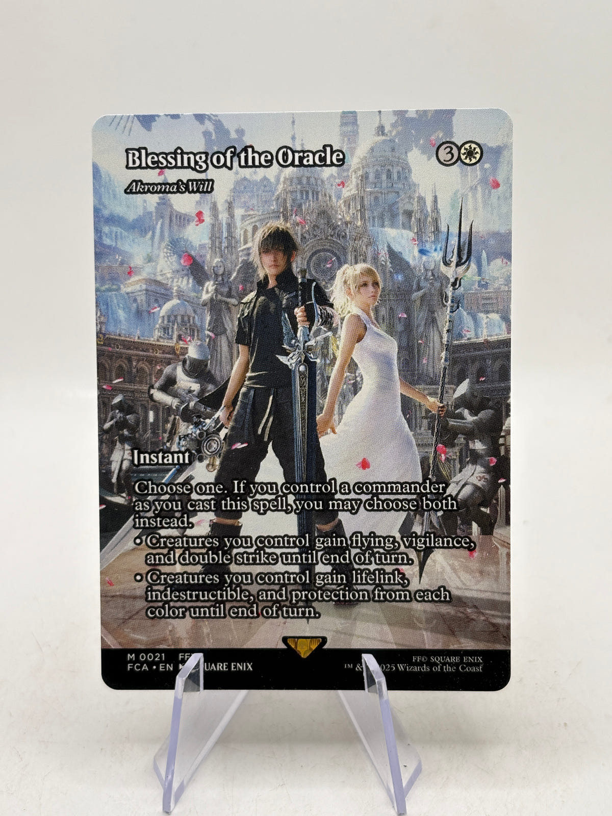 MTG Final Fantasy English Blessing of the Oracle Showcase 0021 Non-Foil image 1