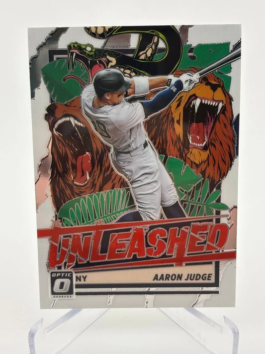 2021 Panini Donruss Optic #UNL5 Aaron Judge Unleashed FRENLY BRICKS - Open 7 Days