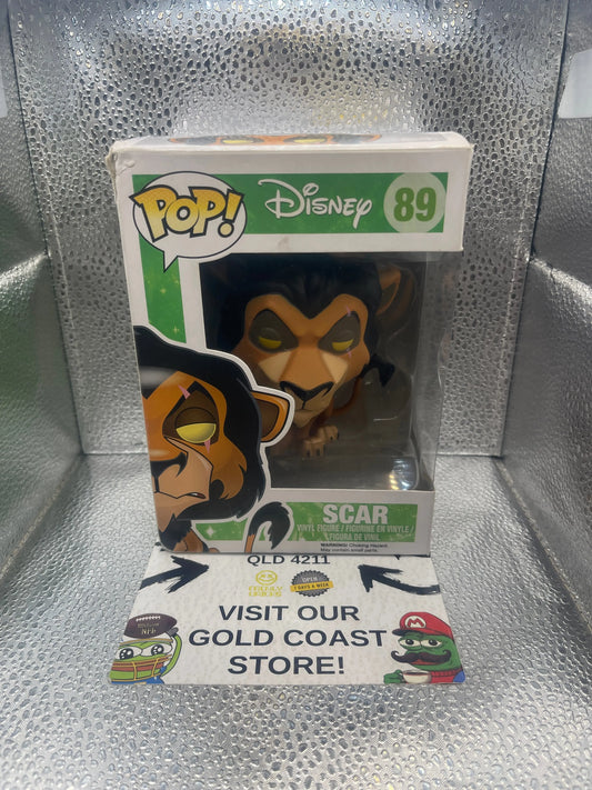 The Lion King Scar Pop! Vinyl Figure #89 FRENLY BRICKS - Open 7 Days