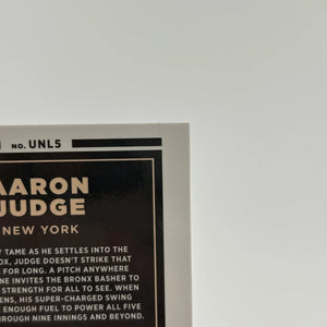 2021 Panini Donruss Optic #UNL5 Aaron Judge Unleashed FRENLY BRICKS - Open 7 Days