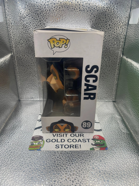 The Lion King Scar Pop! Vinyl Figure #89 FRENLY BRICKS - Open 7 Days