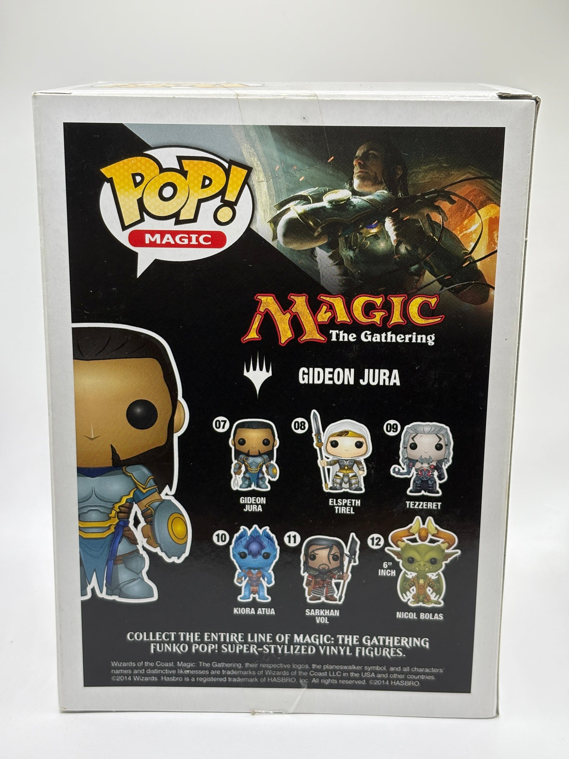 Funko POP! Magic Magic the Gathering #07 Gideon Jura Vinyl Figure FRENLY BRICKS - Open 7 Days