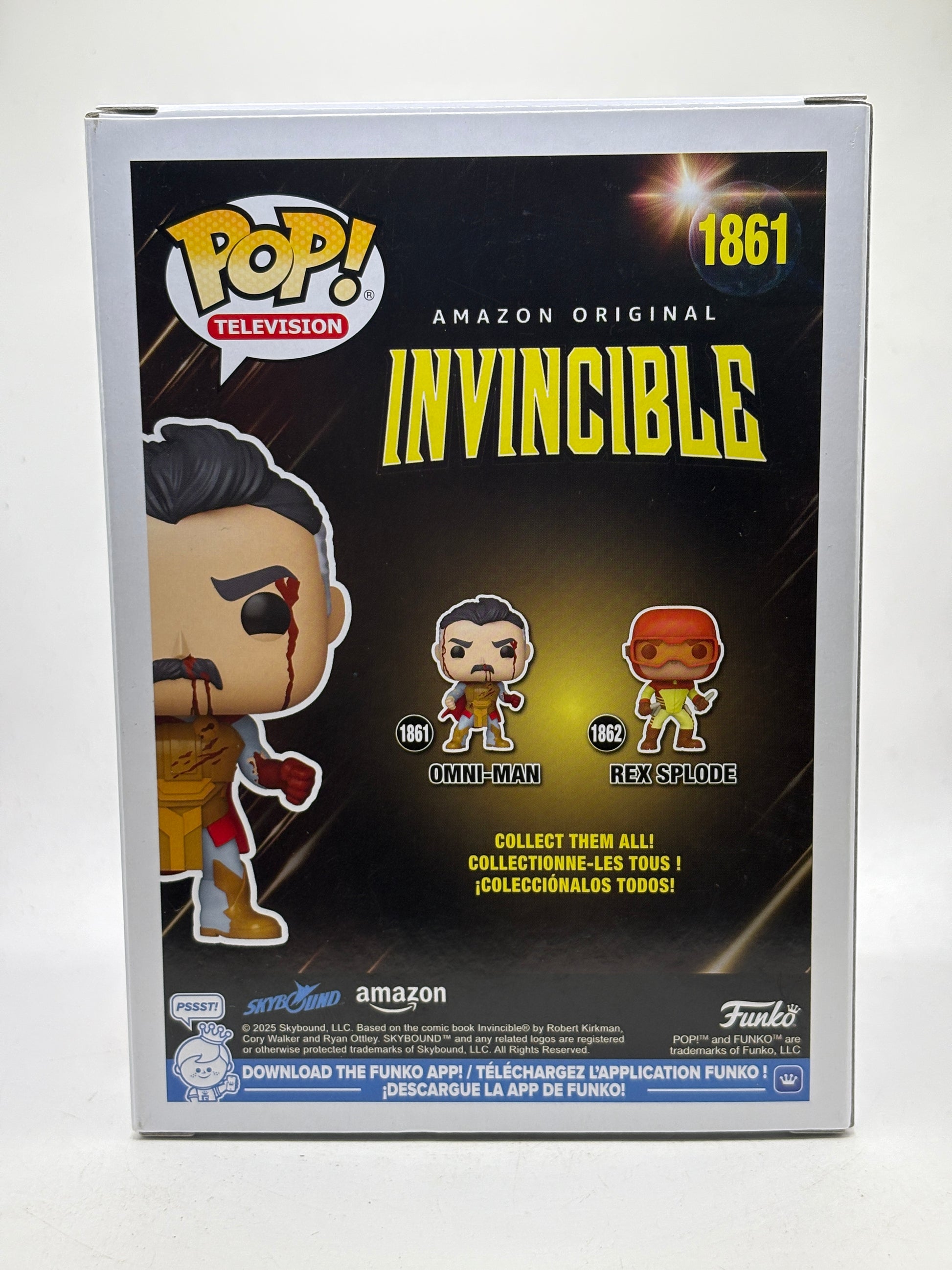 Funko POP! Television Invincible #1861 Omni-Man Vinyl Figure image 3