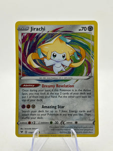 Pokemon TCG Sword Shield Vivid Voltage - Jirachi 119/185 Amazing Rare NM