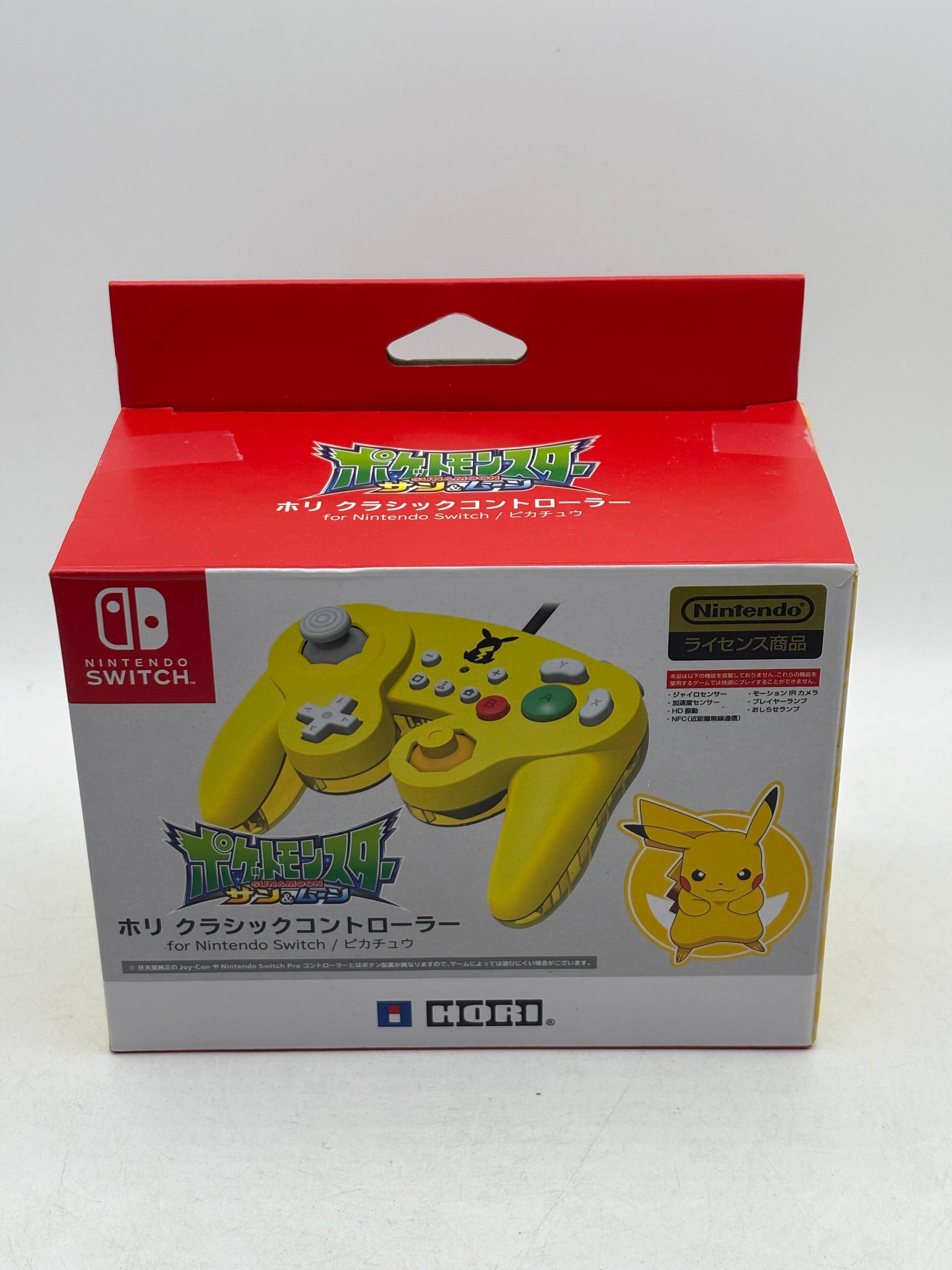 Nintendo Pokemon Pikachu Hori Classic Controller  Switch NEW FRENLY BRICKS - Open 7 Days image 1