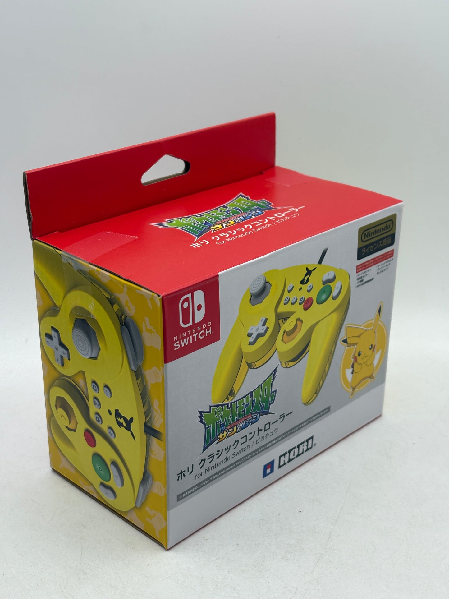 Nintendo Pokemon Pikachu Hori Classic Controller  Switch NEW FRENLY BRICKS - Open 7 Days