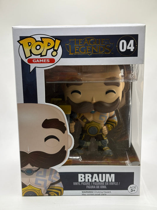 Funko POP! Games League of Legends #04 Braum Vinyl Figure FRENLY BRICKS - Open 7 Days