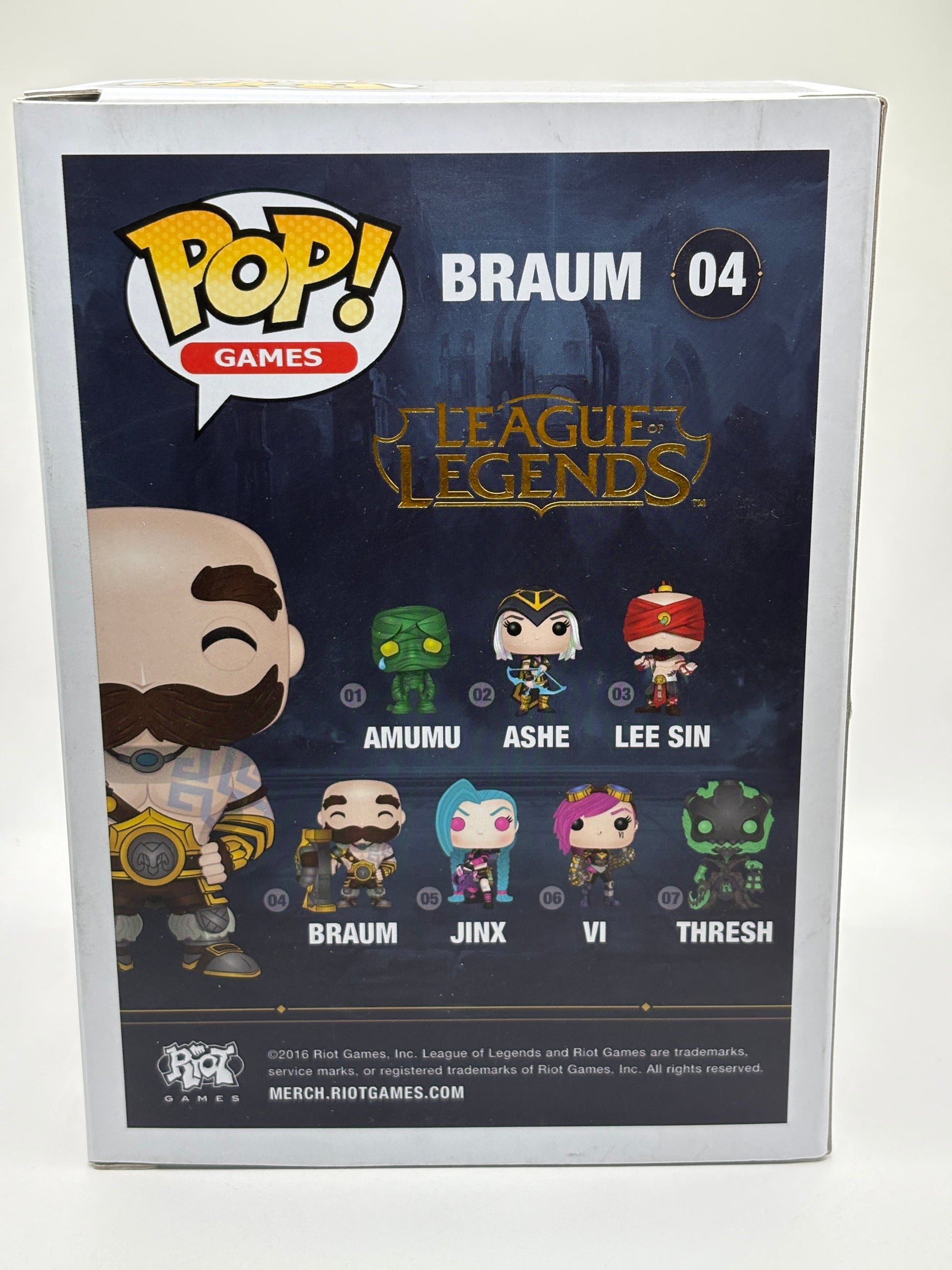 Funko POP! Games League of Legends #04 Braum Vinyl Figure FRENLY BRICKS - Open 7 Days