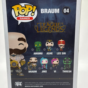 Funko POP! Games League of Legends #04 Braum Vinyl Figure FRENLY BRICKS - Open 7 Days