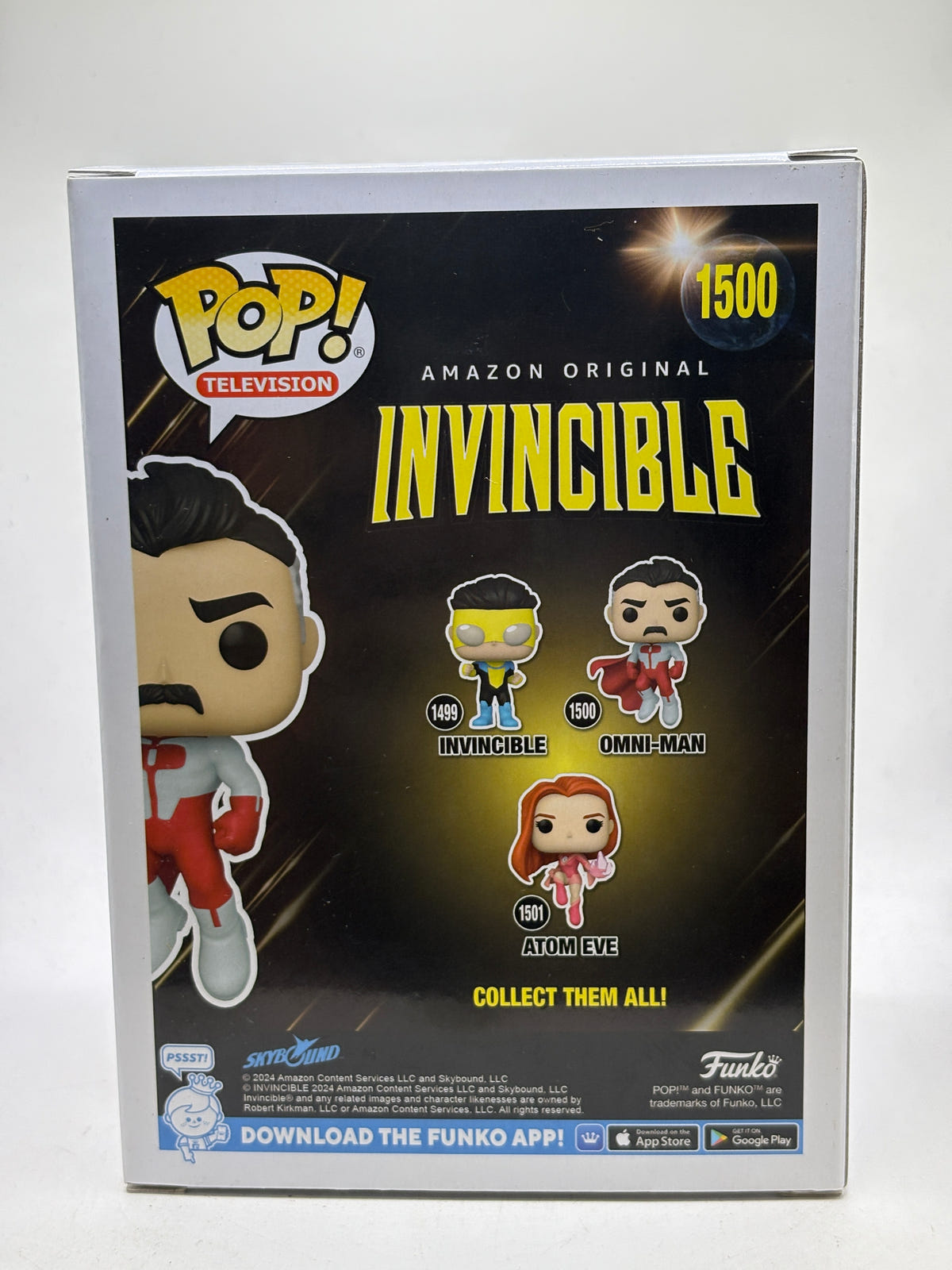 Funko POP! Television Invincible #1500 Omni-Man Vinyl Figure, photo 3 image 3
