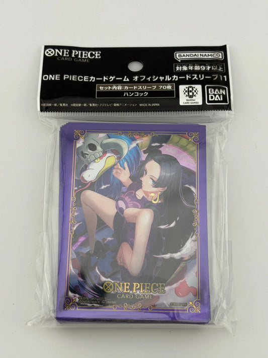 One Piece Card Game Official Card Sleeve Series 11 Japan - Boa Hancock FRENLY BRICKS - Open 7 Days