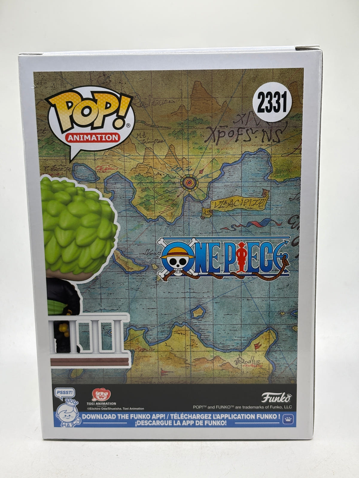 Funko POP! Animation One Piece #2331 Roronoa Zoro Vinyl Figure, photo 3 image 3