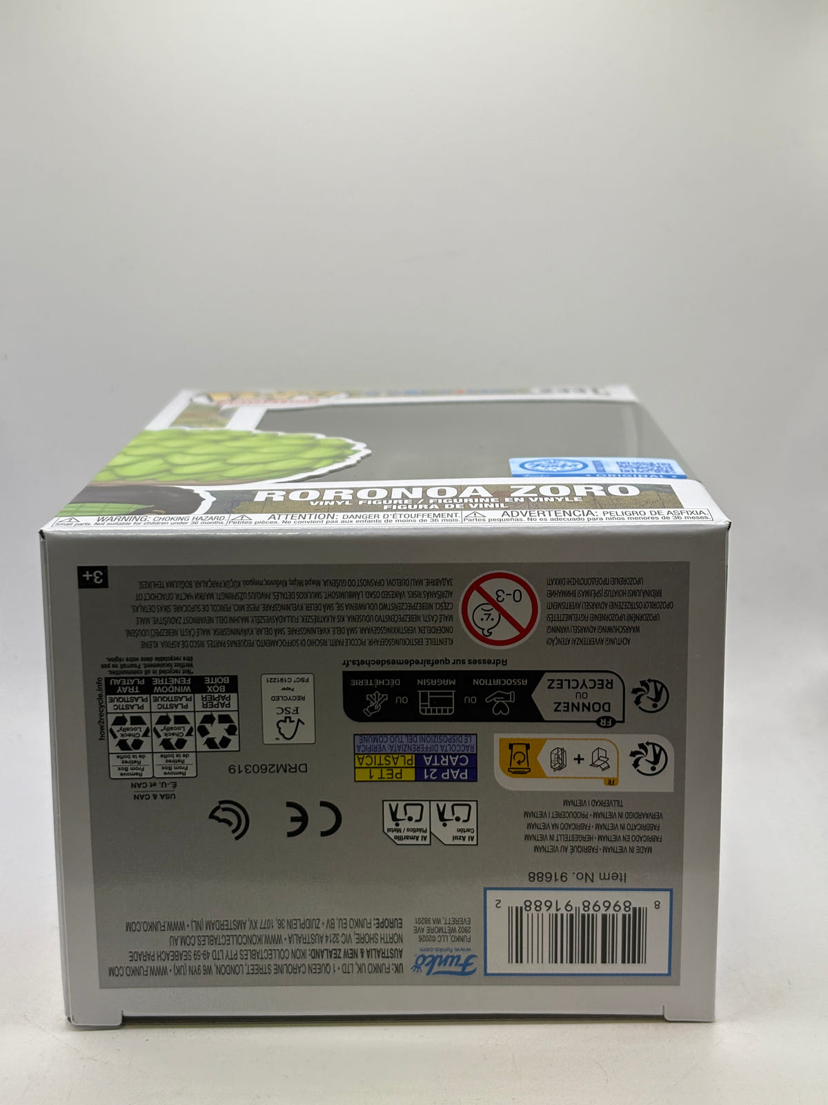Funko POP! Animation One Piece #2331 Roronoa Zoro Vinyl Figure, photo 6 image 6