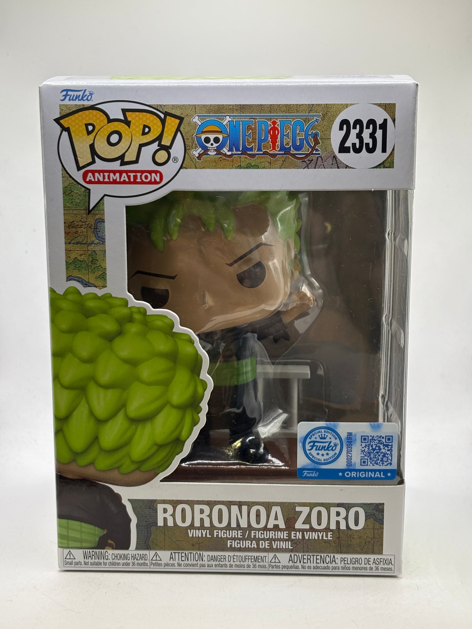 Funko POP! Animation One Piece #2331 Roronoa Zoro Vinyl Figure (1) image 1