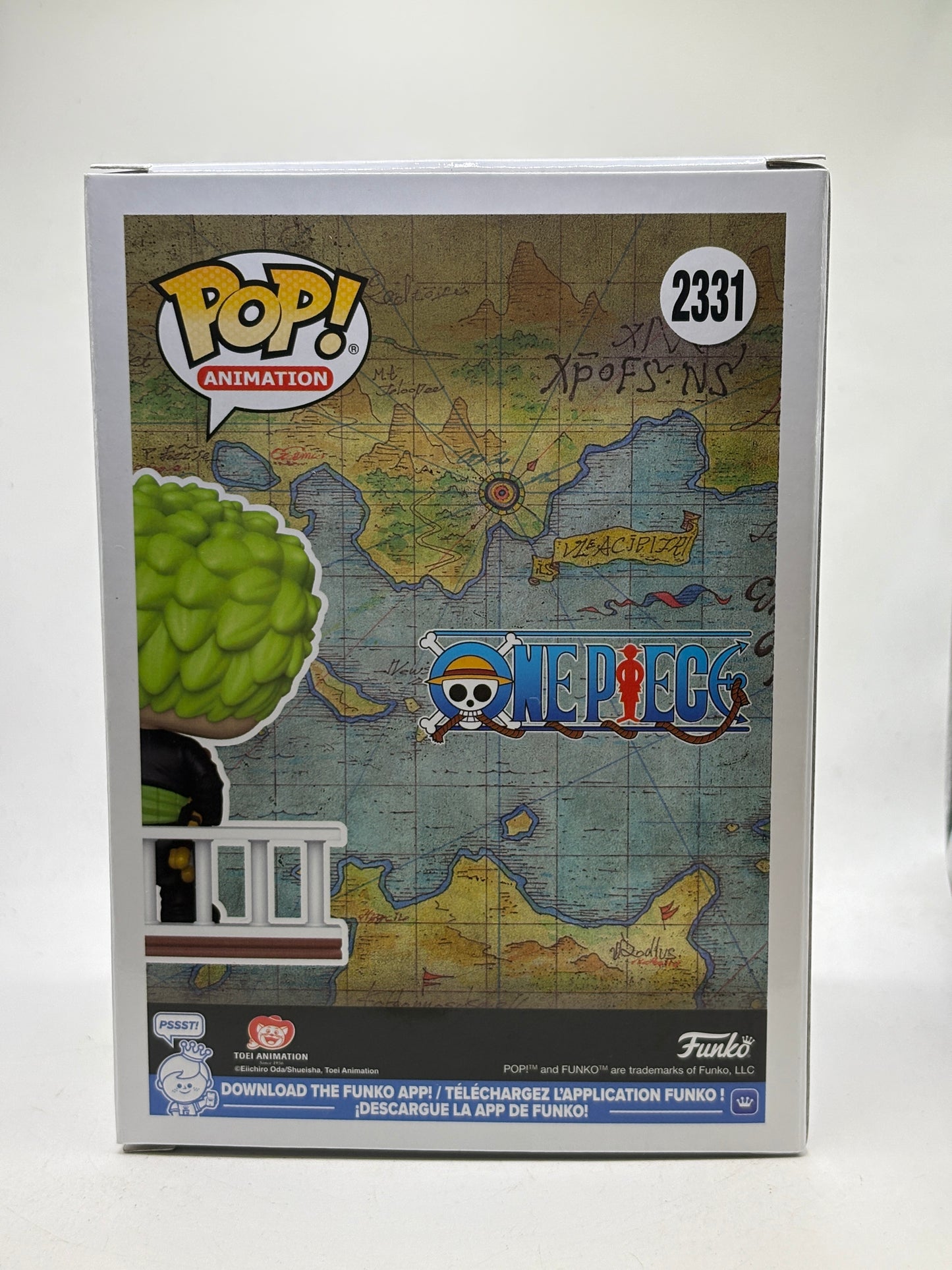 Funko POP! Animation One Piece #2331 Roronoa Zoro Vinyl Figure (1)
