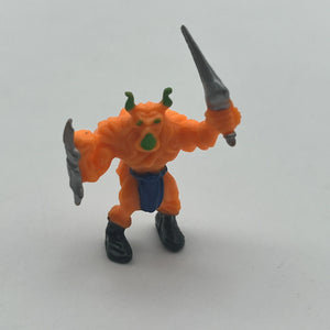 1992 Mighty Max Warmonger Figure from Skull Mountain Accessory Part Orange Guy FRENLY BRICKS - Open 7 Days
