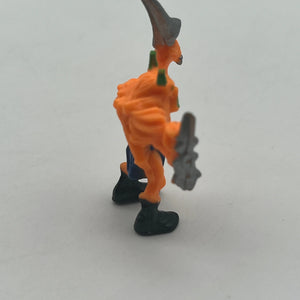 1992 Mighty Max Warmonger Figure from Skull Mountain Accessory Part Orange Guy FRENLY BRICKS - Open 7 Days