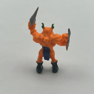 1992 Mighty Max Warmonger Figure from Skull Mountain Accessory Part Orange Guy FRENLY BRICKS - Open 7 Days
