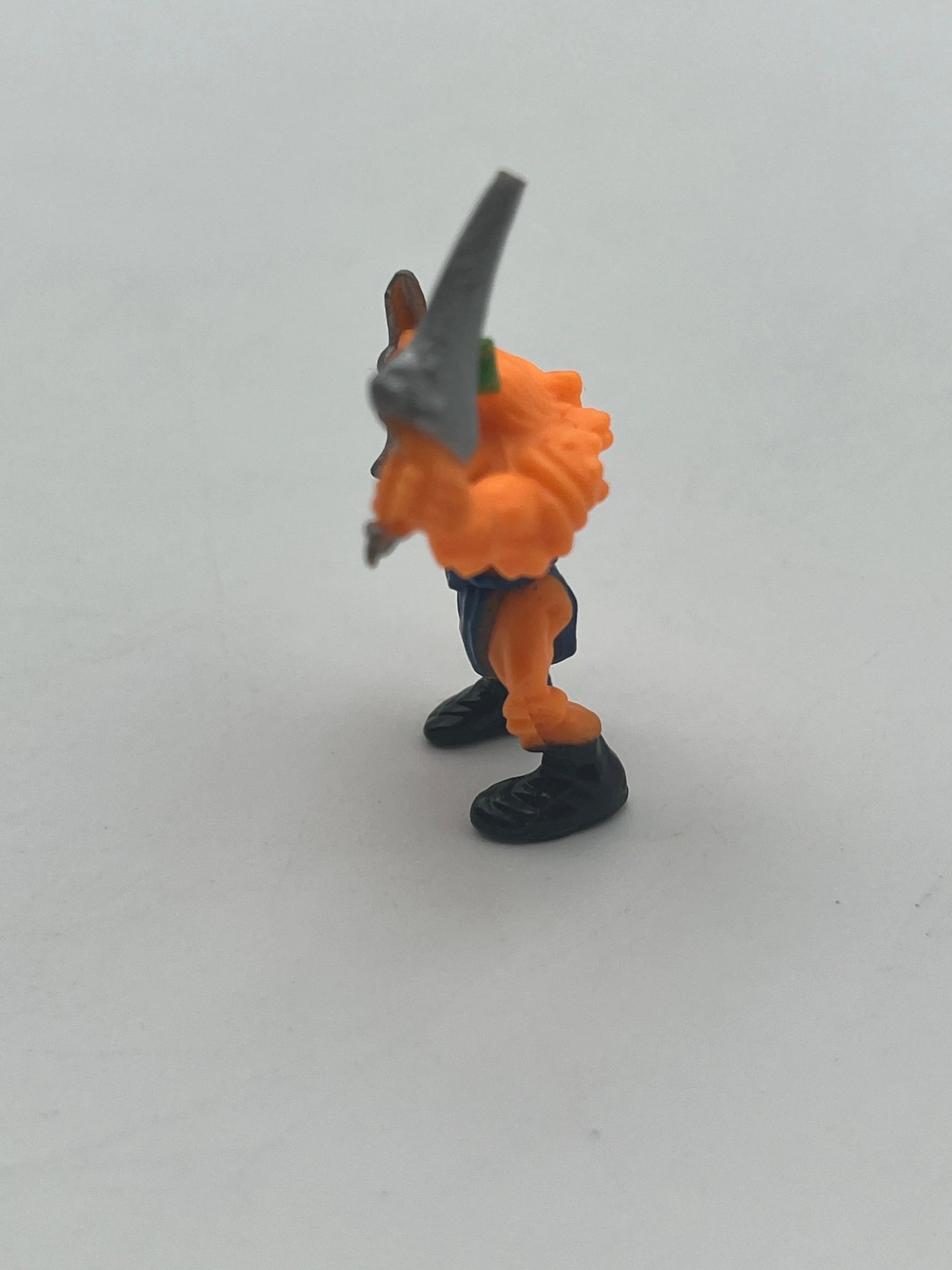 1992 Mighty Max Warmonger Figure from Skull Mountain Accessory Part Orange Guy FRENLY BRICKS - Open 7 Days