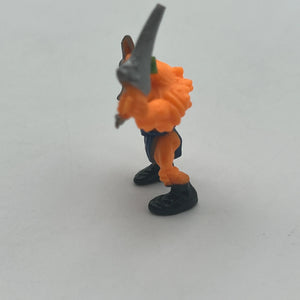 1992 Mighty Max Warmonger Figure from Skull Mountain Accessory Part Orange Guy FRENLY BRICKS - Open 7 Days