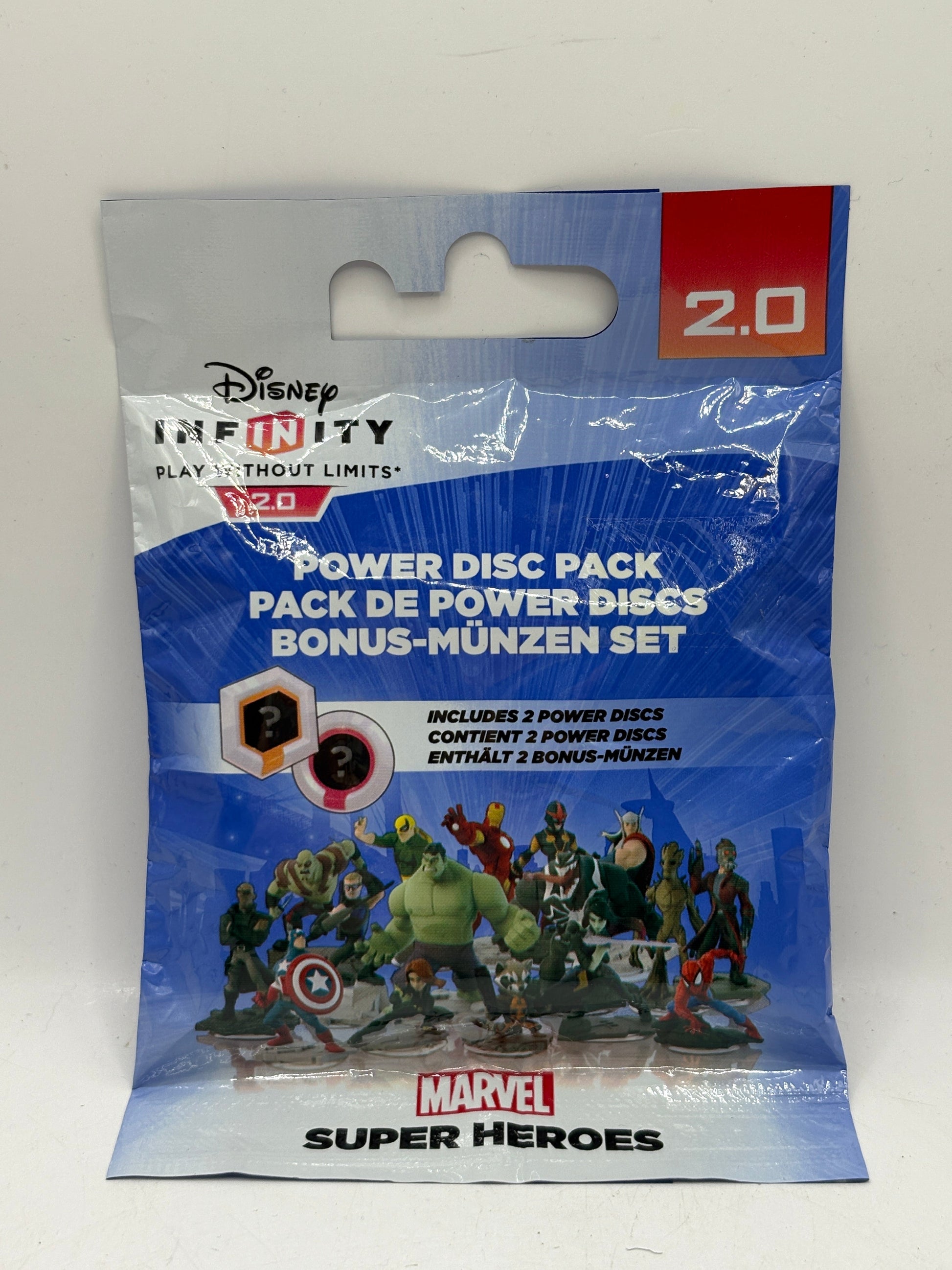 DISNEY INFINITY Power Disc Pack 2.0 Disney Marvel Sealed Unopened New FRENLY BRICKS - Open 7 Days