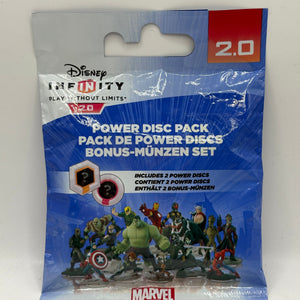 DISNEY INFINITY Power Disc Pack 2.0 Disney Marvel Sealed Unopened New FRENLY BRICKS - Open 7 Days