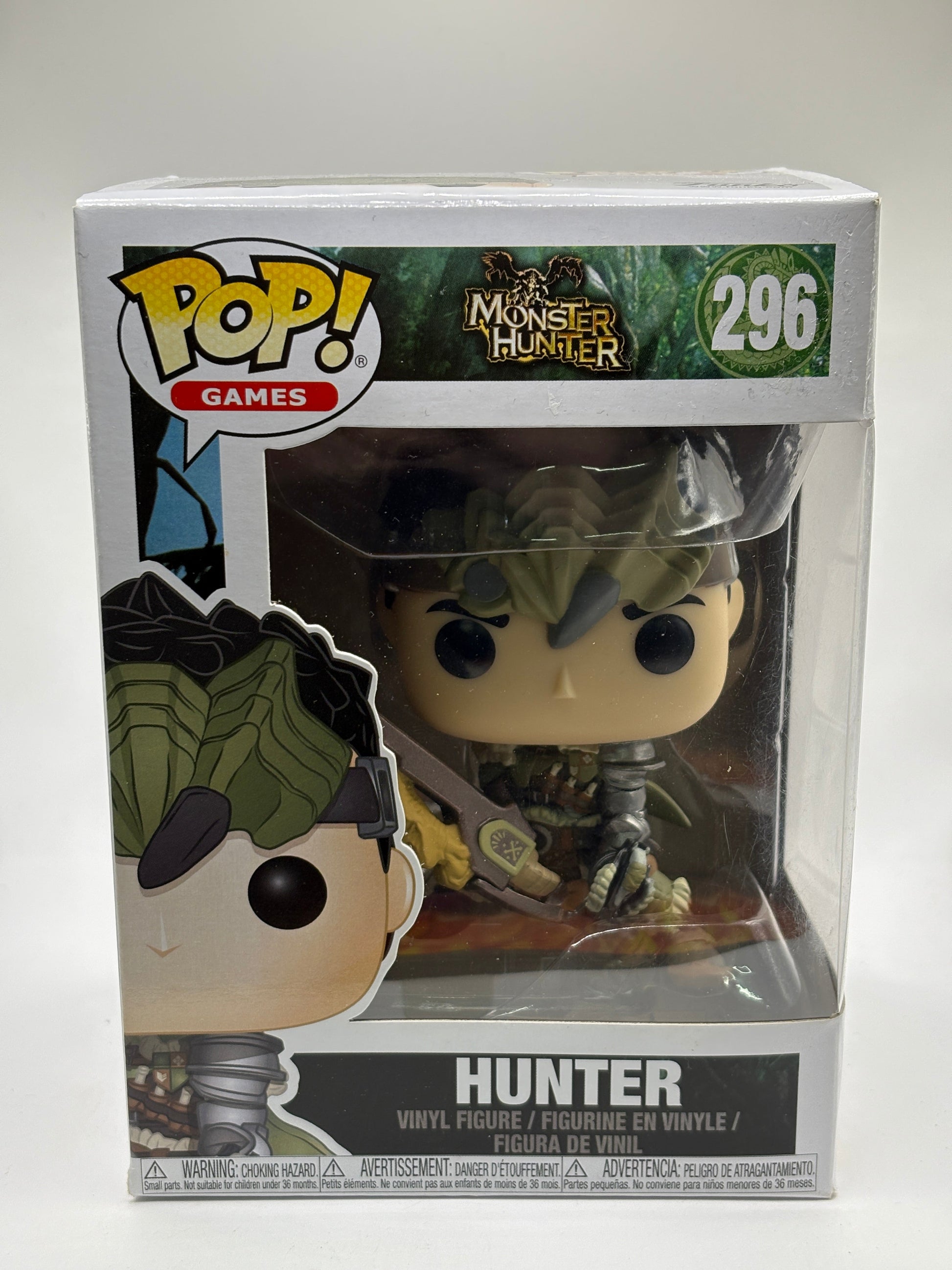 Funko POP! Games Monster Hunter #296 Hunter Vinyl Figure FRENLY BRICKS - Open 7 Days